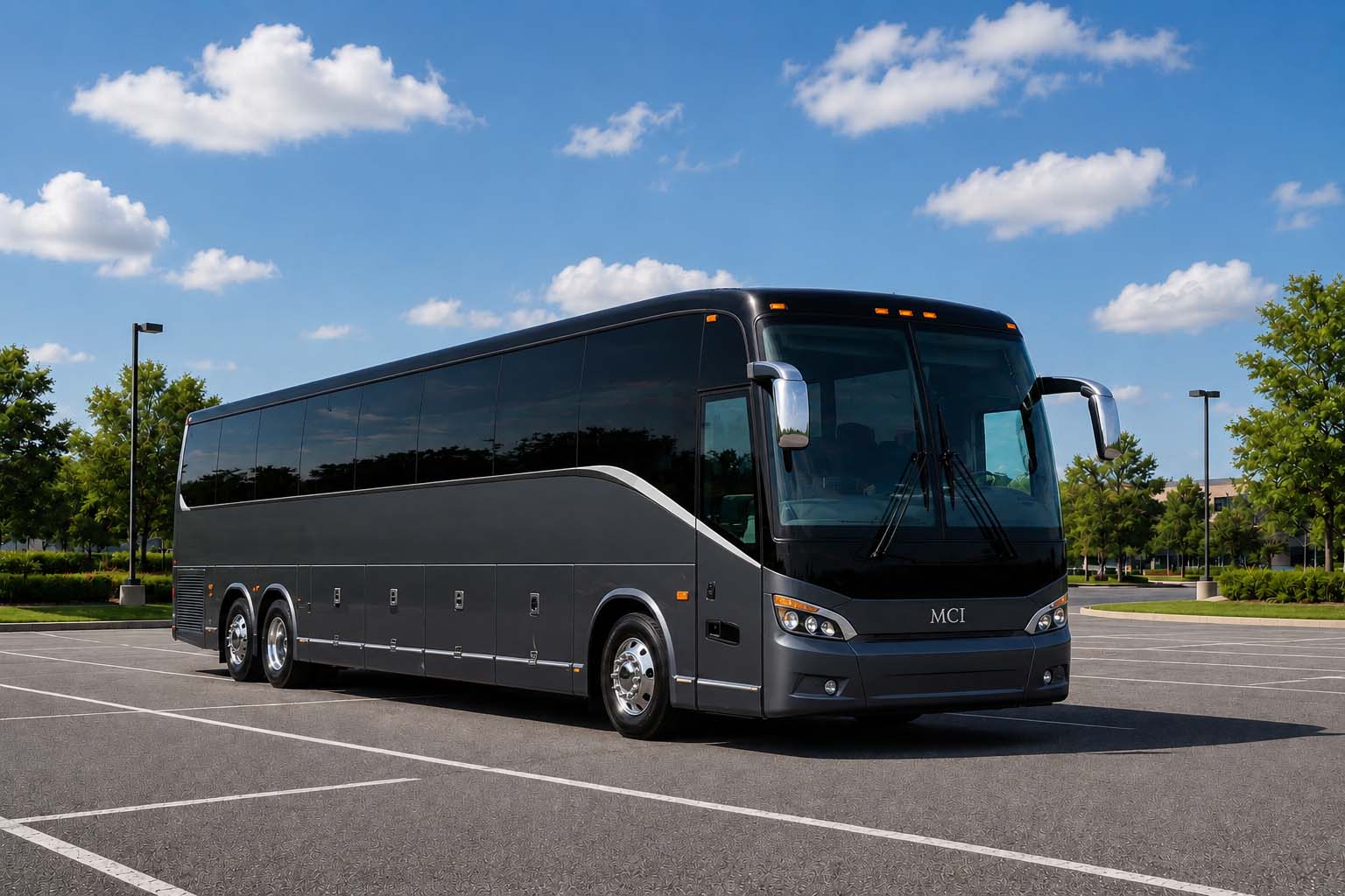 Charter bus rental in Lancaster, CA